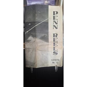 Vintage Penn Reels Catalog No. 12 (1946-7)-Big Game Fishing History- Very Rare